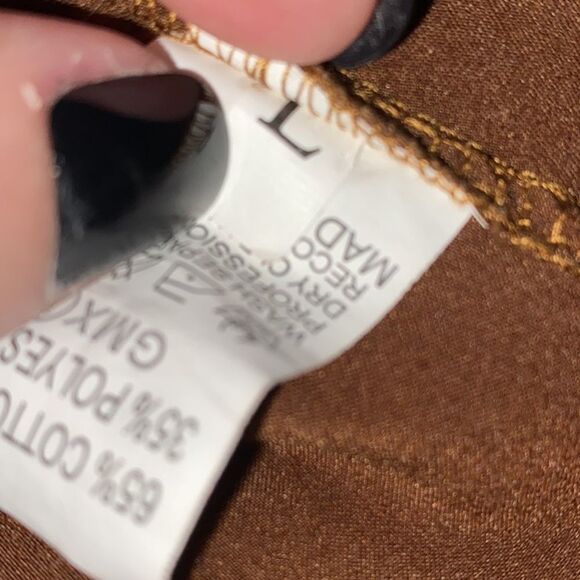 Boutique, Camel Tan, Faux Suede, Mini Skirt - Picture 9 of 14